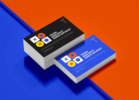 Smart Card Mockup PSD 